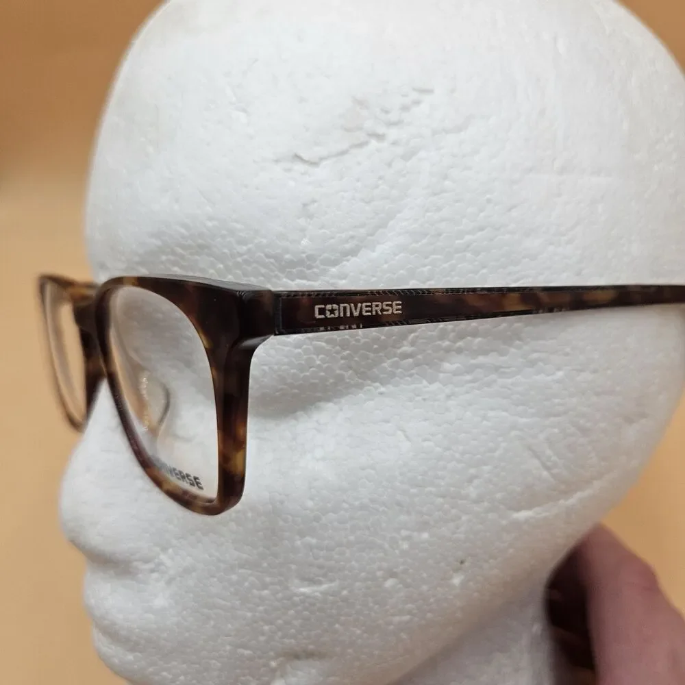 New Converse Q301 Mens Eyeglasses Frames Brown Horn Tortoise opticals 51-17-140